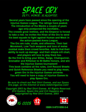 Load image into Gallery viewer, Injurius Games: Space Orx (PDF)