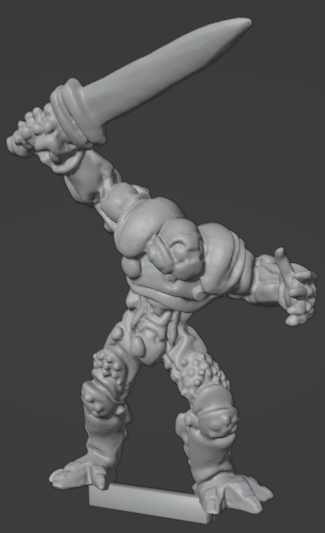 Miniature Monday - Gresko is a Towering Presence
